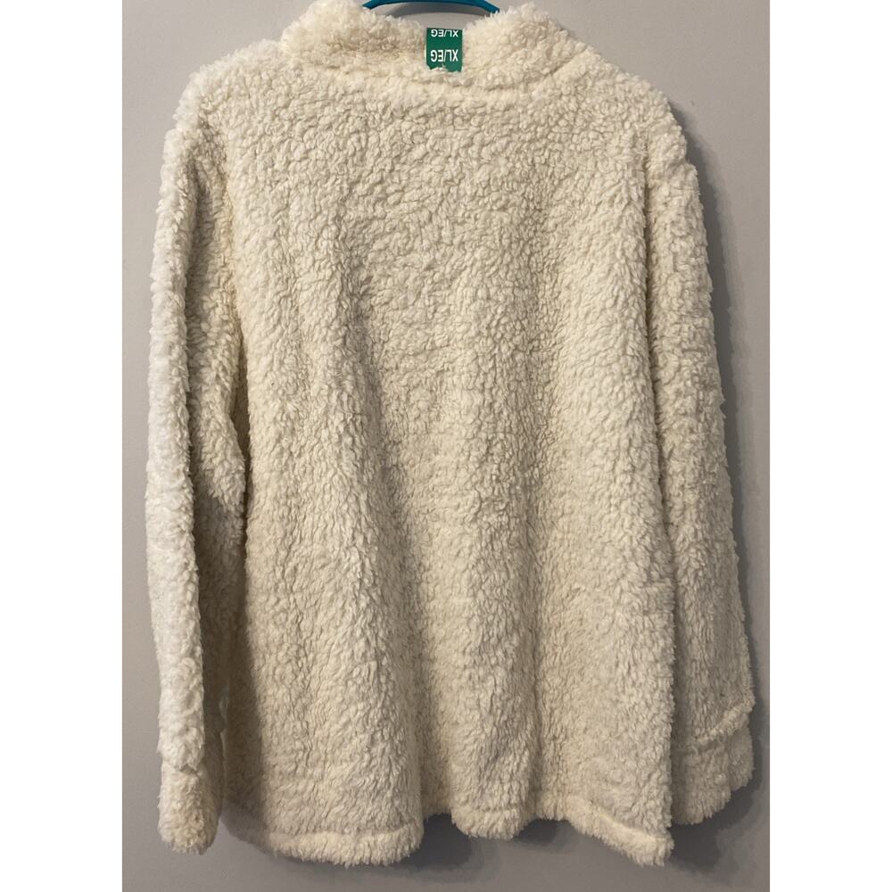 Weatherproof Vintage Ladies Sherpa 1/4 Zip Pullover Jacket SZ X LargeChevron NWT - Picture 7 of 7